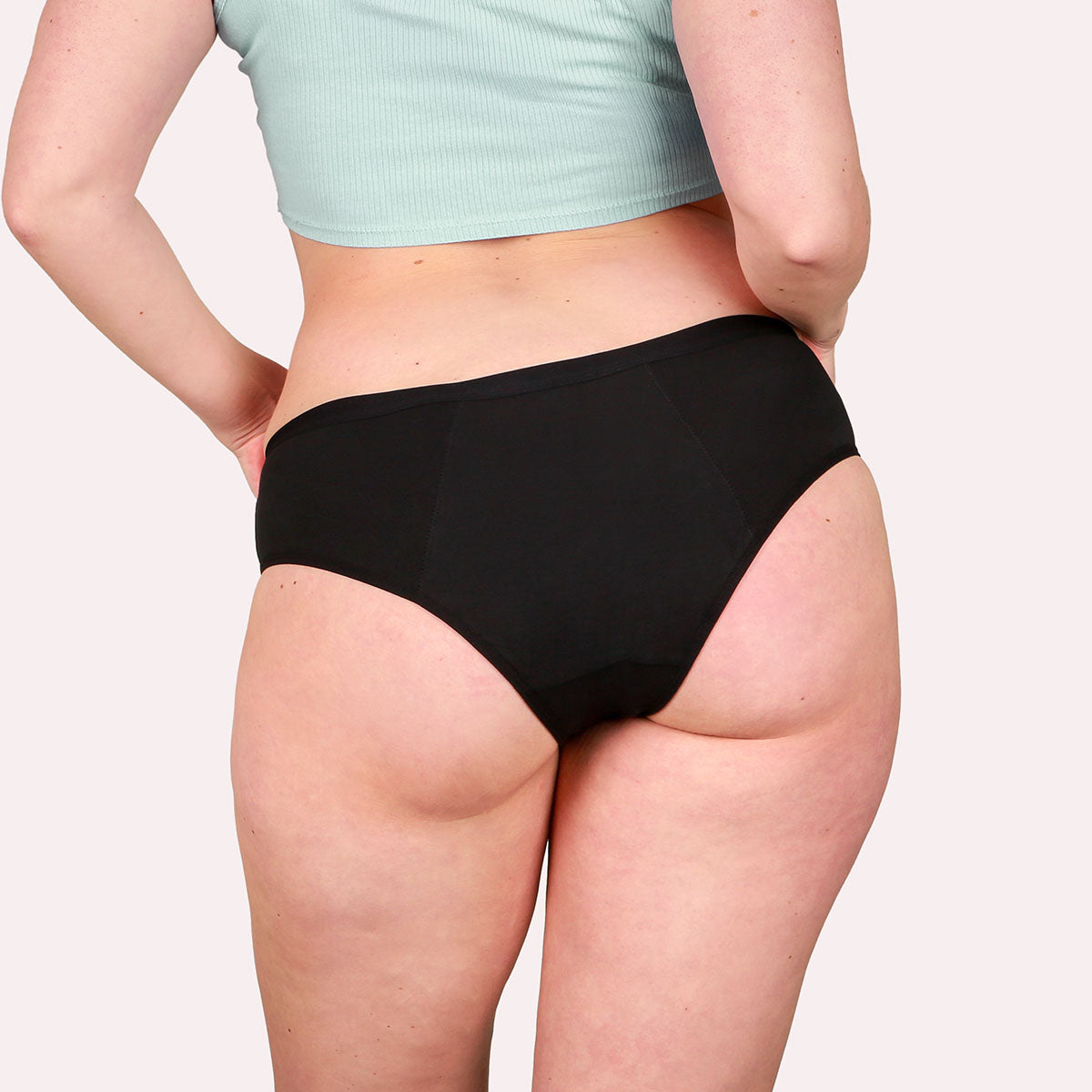 3er Pack Periodenunterwäsche Taynie Classic schwarz Curvy