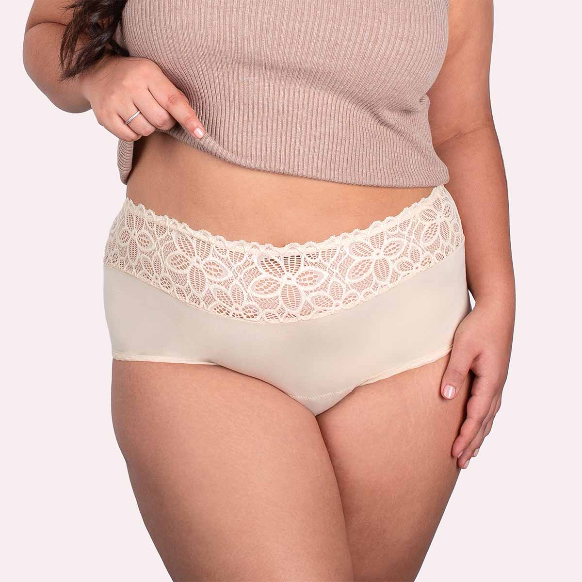 Taynie Deluxe Organic beige Curvy