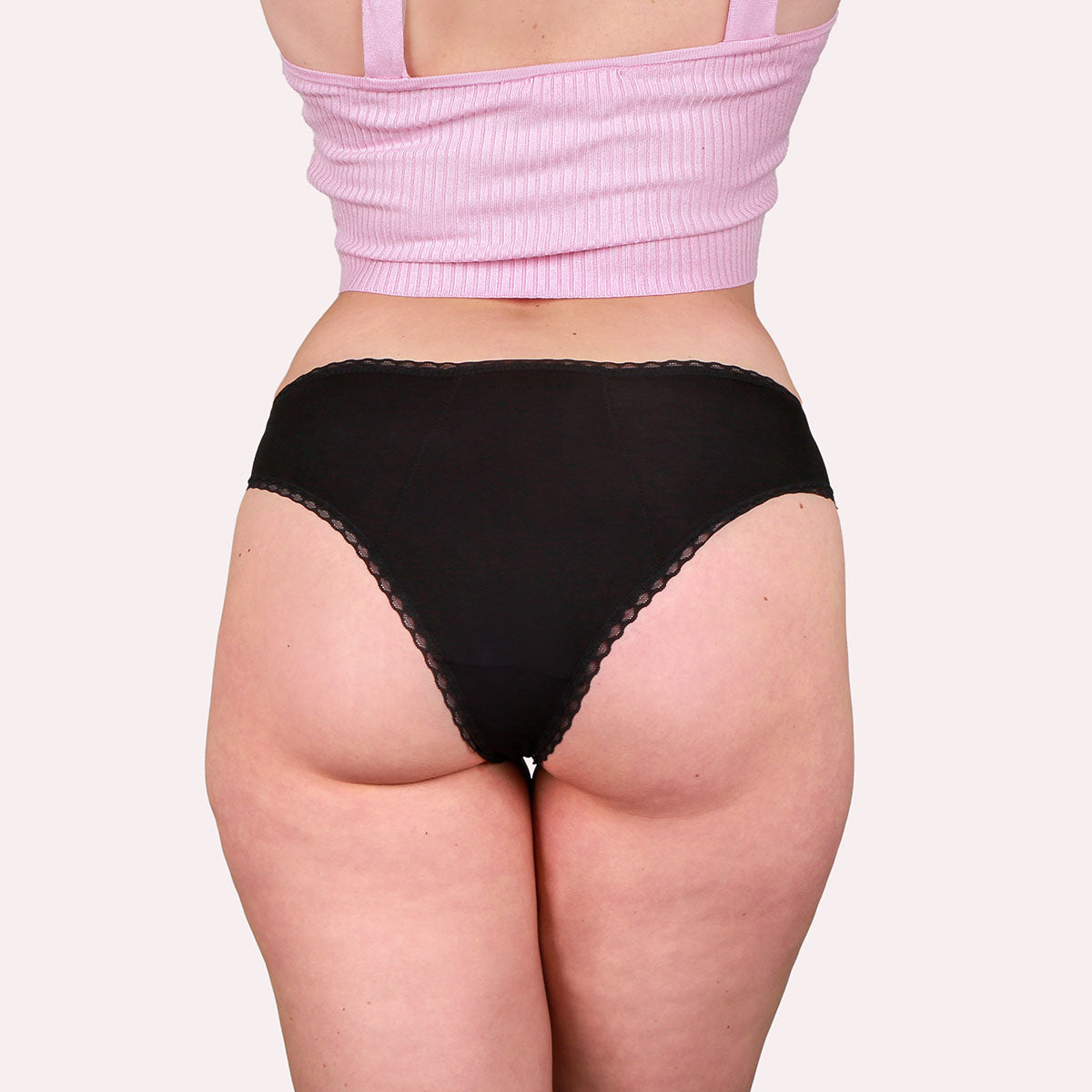 5er Pack Periodenunterwäsche Taynie Lady ultra schwarz Curvy