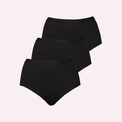 3er Pack Periodenunterwäsche Comfort extra stark schwarz Alle Produkte
