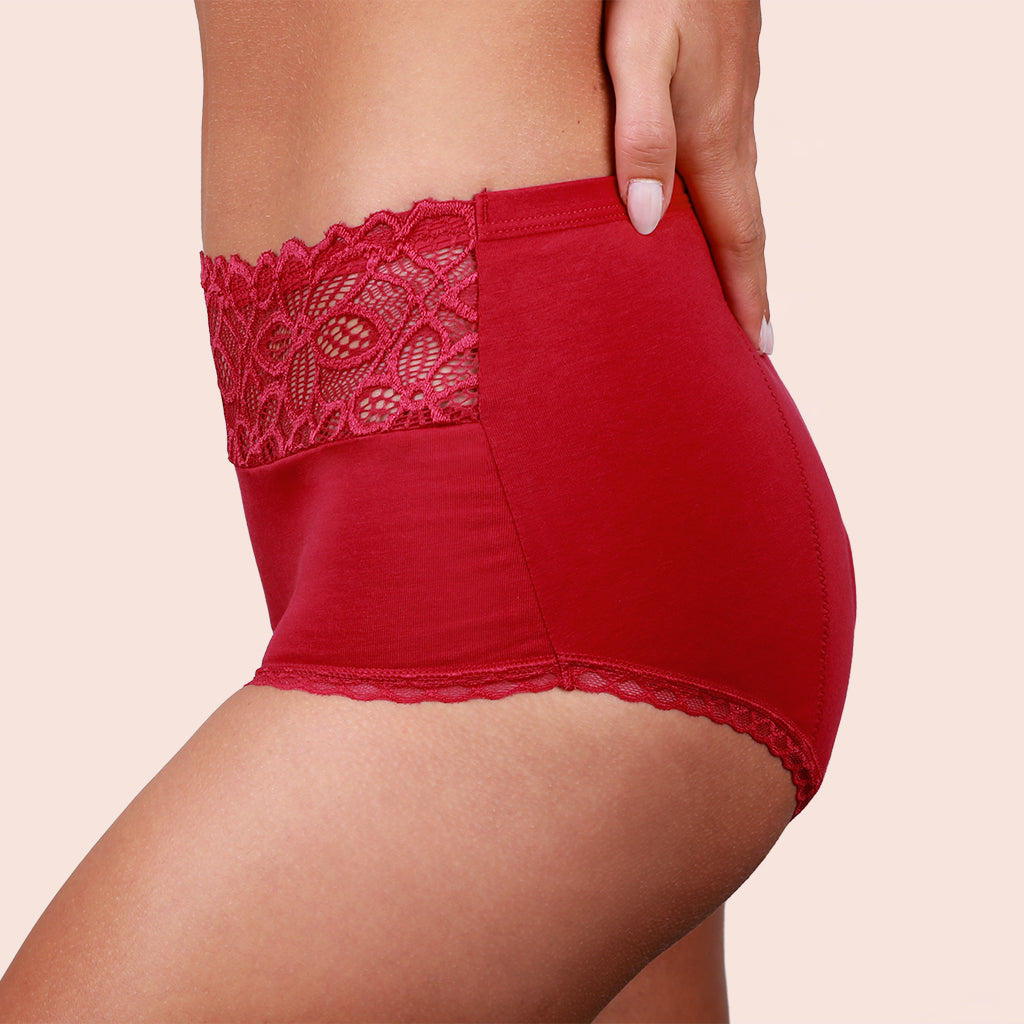 Deluxe Alle Produkte Rot Curvy Teen High Waist Menstruation Sport Bei Ausfluss Für die Nacht Extra Stark Mittel
