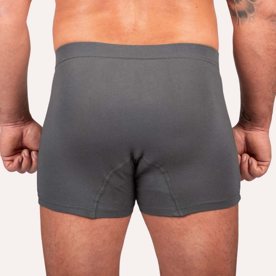 Taynie Herrenboxer grau