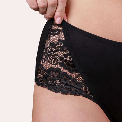 Taynie 4er Set Blasenschwäche Highwaist Spitze 