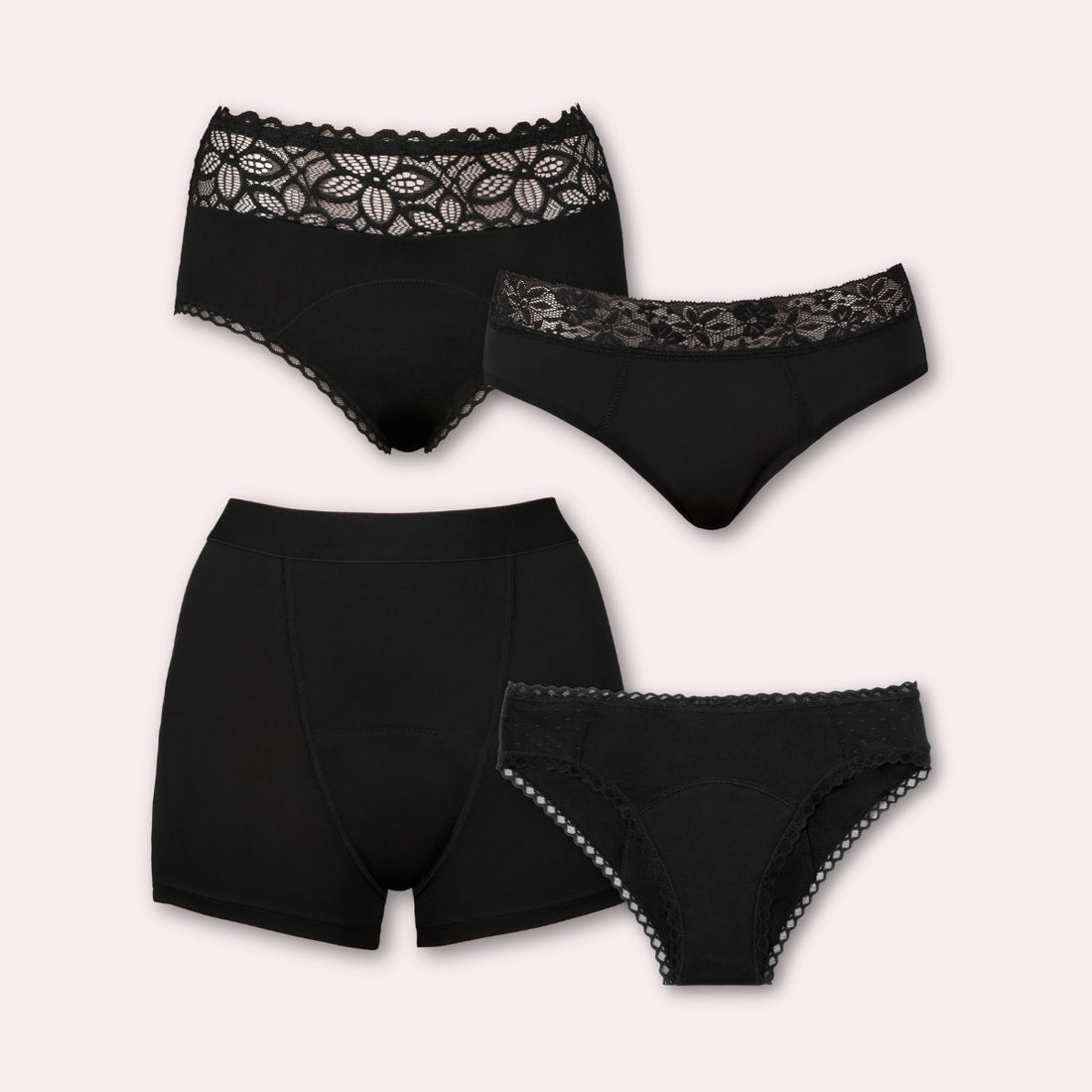 Taynie 4er Set Nacht Ultra Blasenschwäche