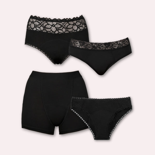 Taynie 4er Set Nacht Ultra Blasenschwäche