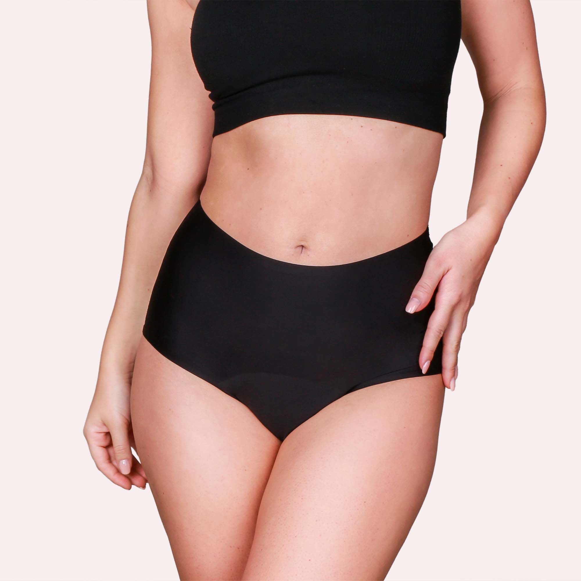 Taynie Seamless Highwaist schwarz 