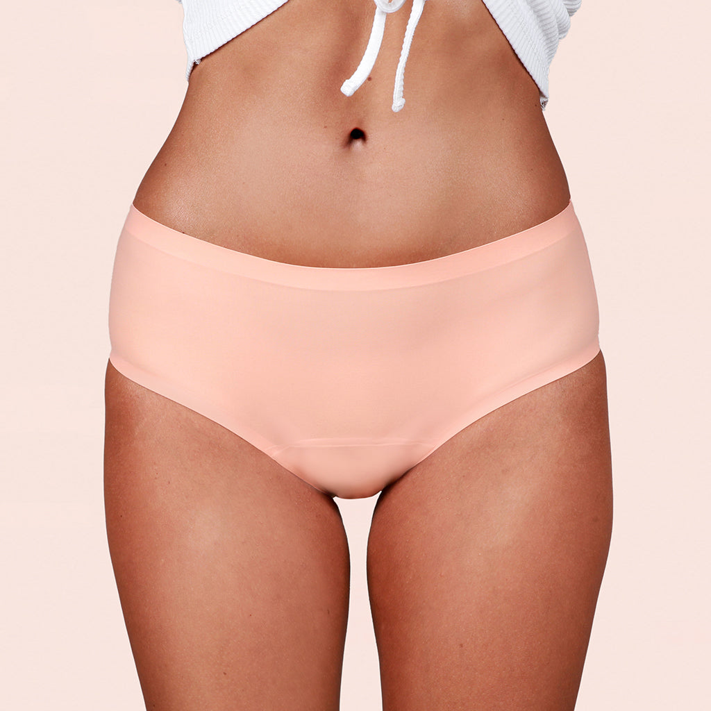 Periodenunterwäsche Taynie Seamless Apricot Teen Alle Produkte Menstruation Sport Blasenschwäche Bei Ausfluss Leicht Mittel Low Waist Daily