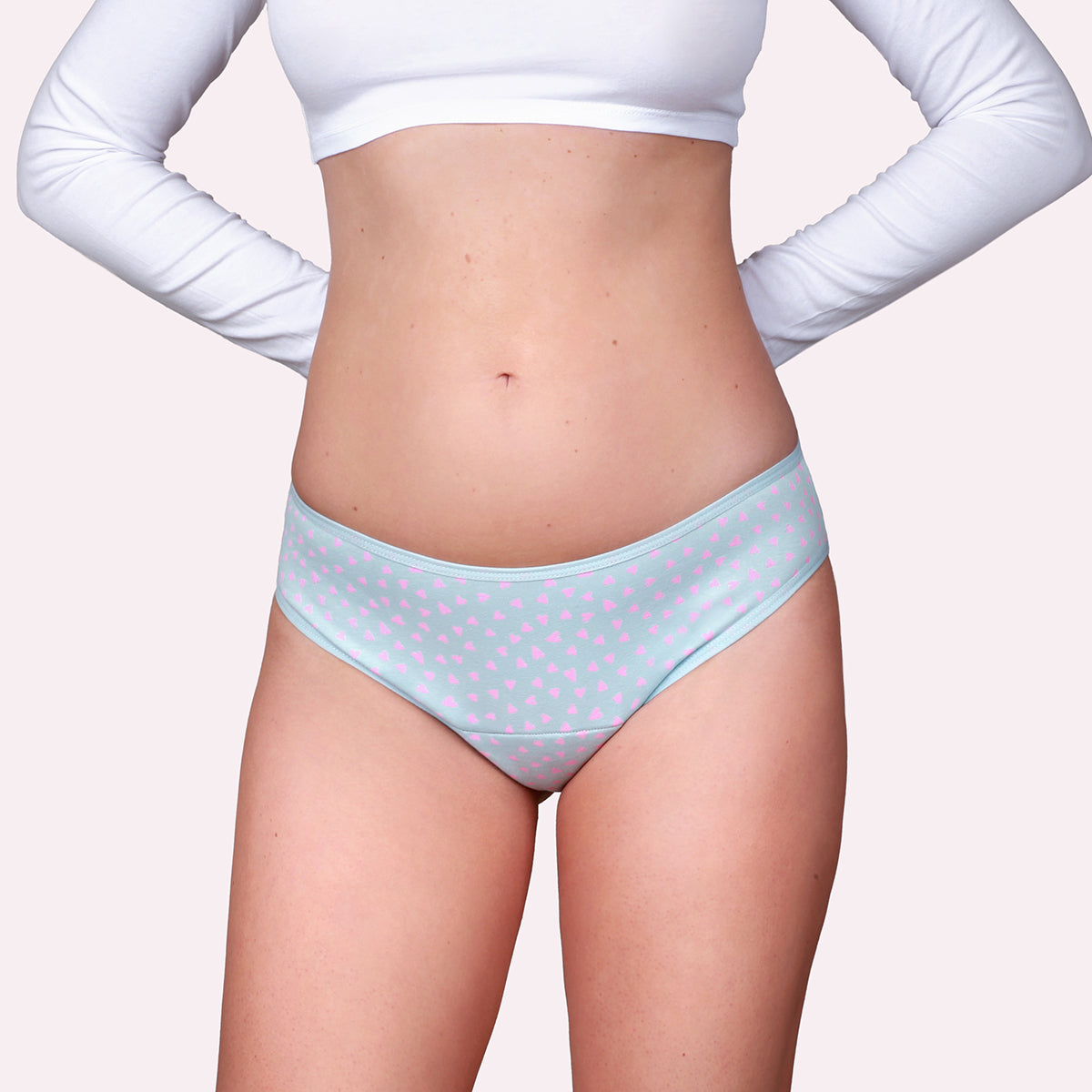 Taynie Teens Slip mit Herzen