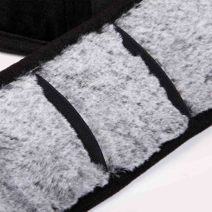 Flauschiger Wärmegürtel XXL mit Wärmflasche